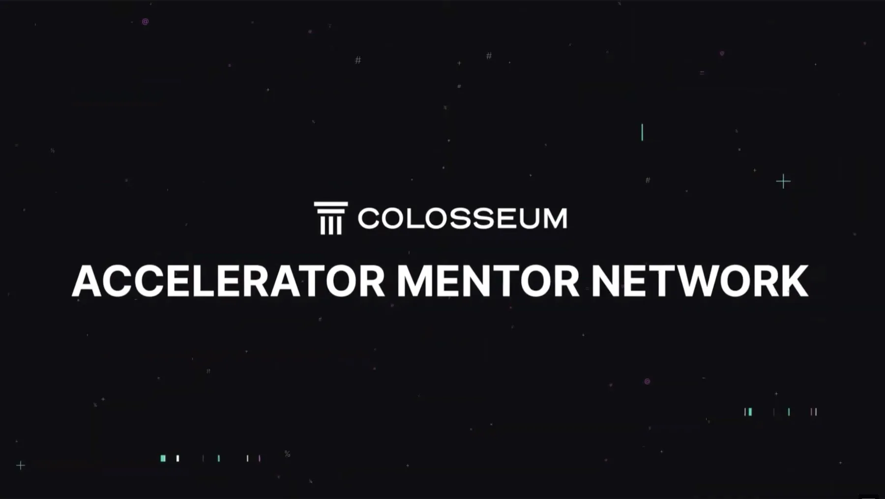 Colosseum's Accelerator Mentor Network